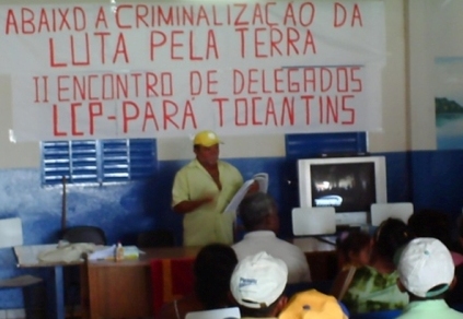 Luis Lopes no 2º encontro de delegados em fevereiro de 2009