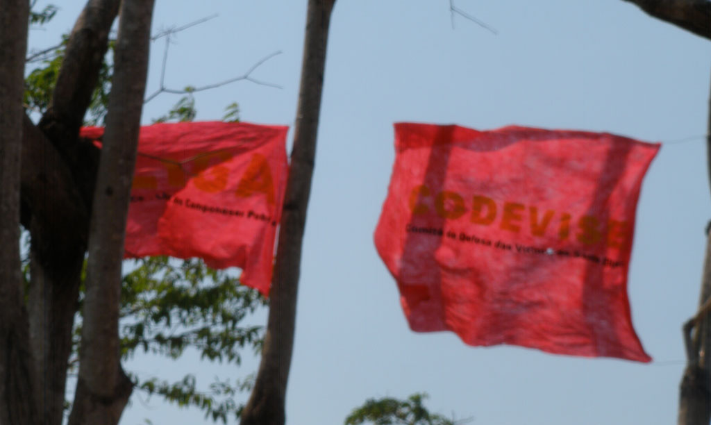 Bandeiras do CODEVISE e da LCP