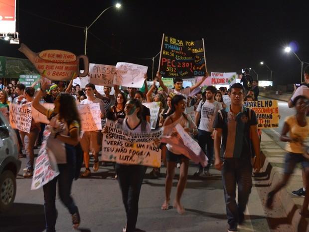 Manifestação em Ji-paraná