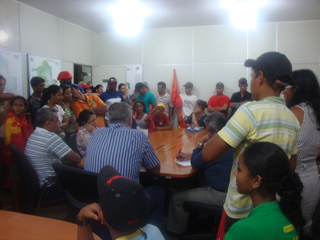 Camponeses ocupam Incra em Porto Velho desde o dia 8 de agosto.