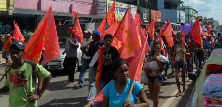 Manifestação nas ruas de Porto Velho - 8 de agosto de 2013