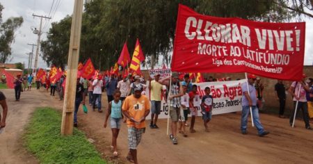 Manifestação em Pedras de Maria da Cruz