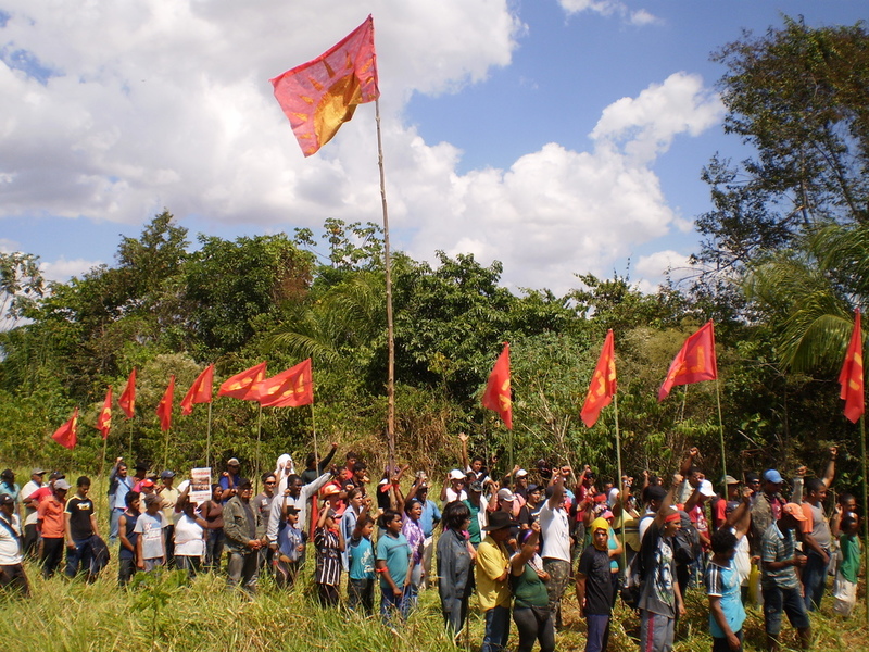 Realização de ato solene no local onde ocorreu a heroica resistência. Área Zé Bentão ­- 2011