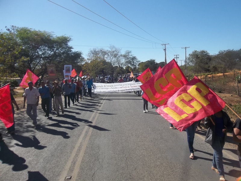 Manifestação em Jaíba