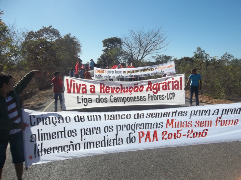 Manifestação em Jaíba