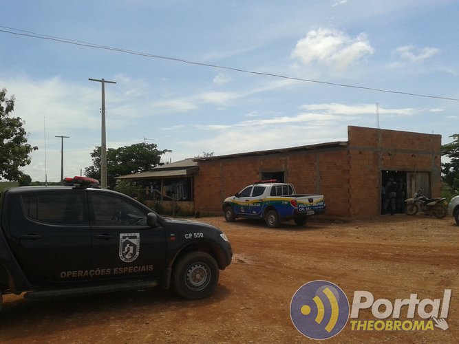 Mega operação da PM para prender o camponês José Geraldo