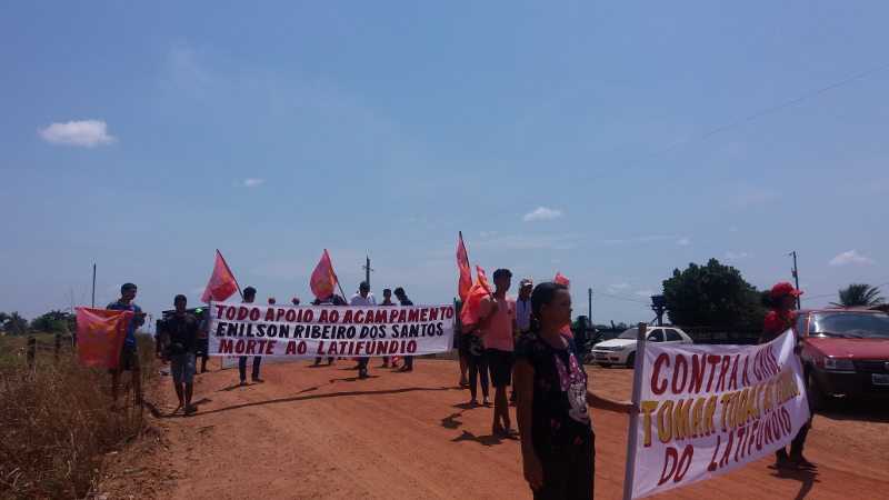 Manifestação em Seringueiras