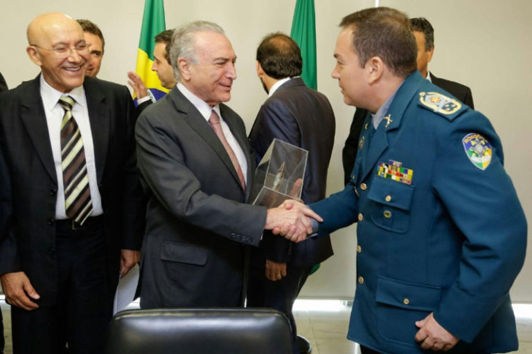 Confúcio Moura, Temer e Enedy