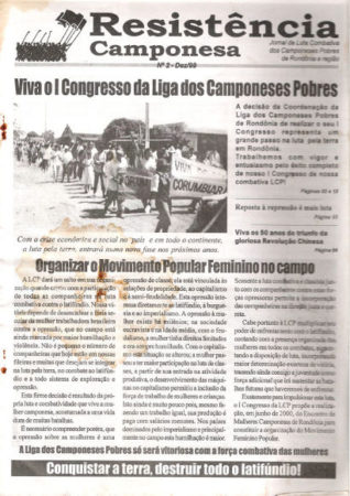 Jornal Resitência Camponesa - edição nº 2