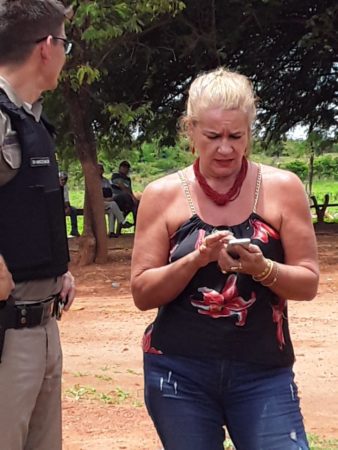 Virginia Tofani latifundiária e membro ativa do Movimento Paz no Campo